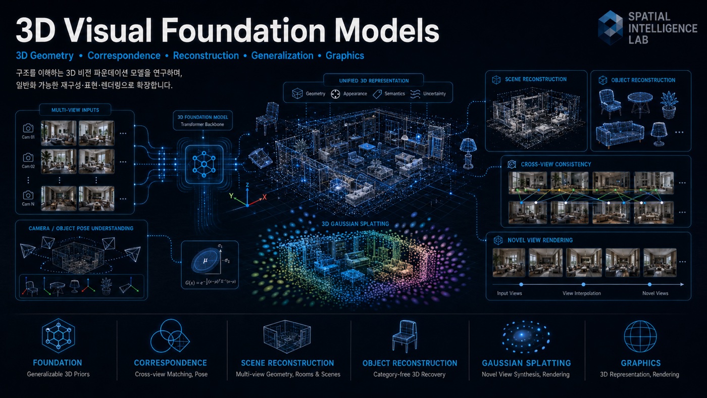 3D Visual Foundation Models